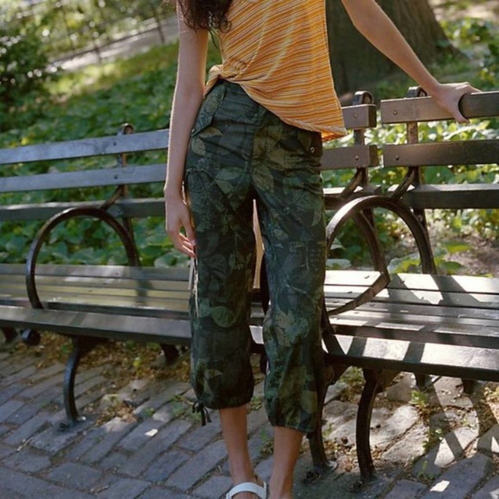 Anthropologie Women's RIPLEY Moss Utility Pants Size 26